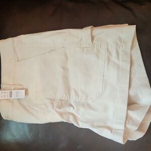 Cream High-Waisted Skort J Crew